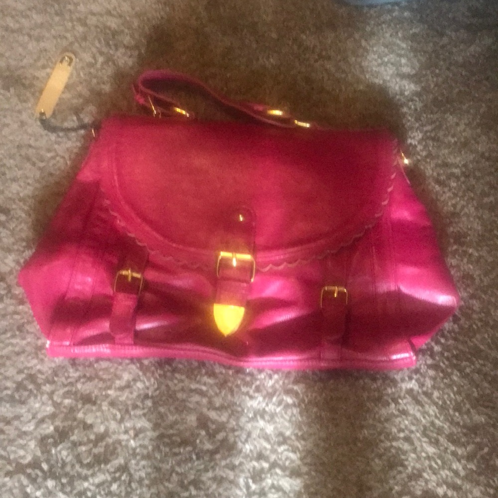A Magenta handbag